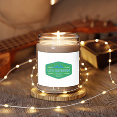 Life Outdoors Scented Soy Candle — 9oz Jar with White Lid