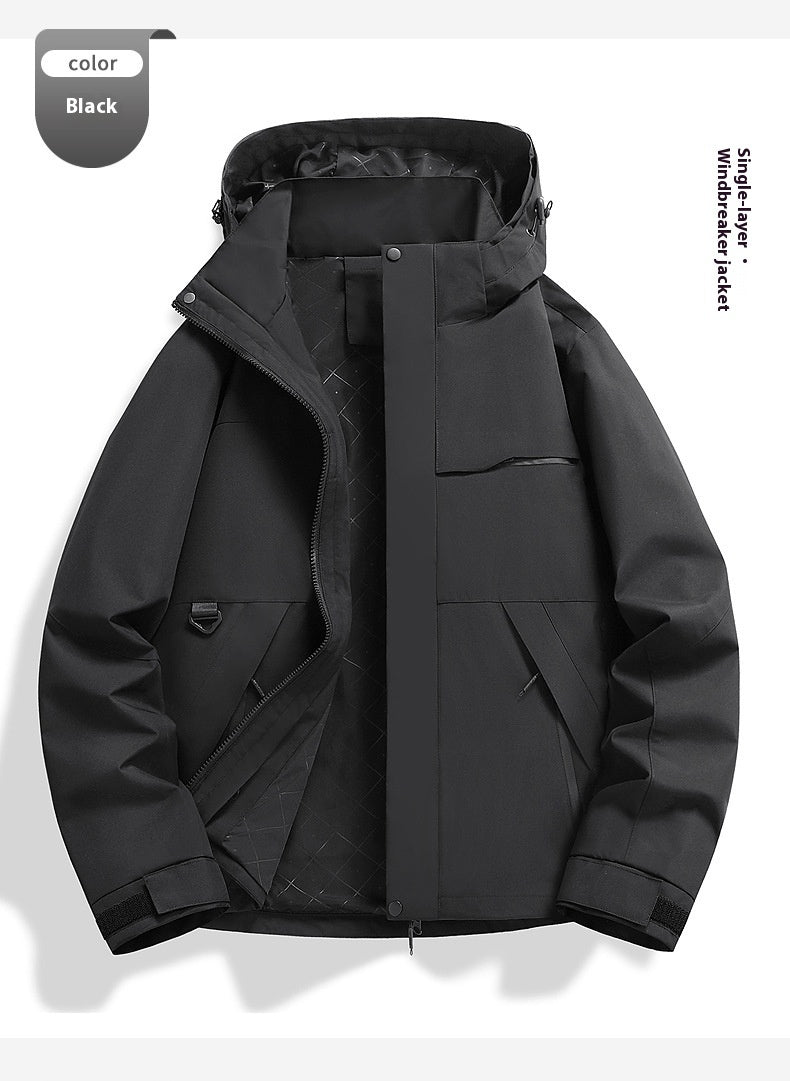Windproof Waterproof Outdoor Cycling Shell Jacket