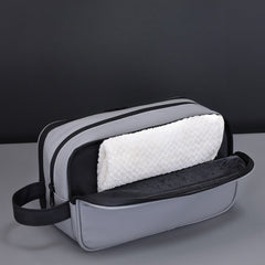 Three-Layer Large-Capacity Men's Toiletry Bag – Travel Portable Cosmetic Storage Bag with Compartments for College Dorm, Camp, Gym – Perfect for Organized Packing