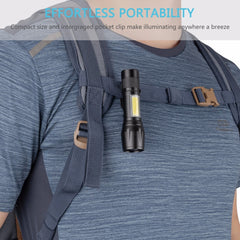 LED Waterproof Super Bright Emergency Flashlight Torch