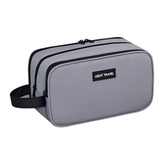 Three-Layer Large-Capacity Men's Toiletry Bag – Travel Portable Cosmetic Storage Bag with Compartments for College Dorm, Camp, Gym – Perfect for Organized Packing