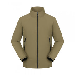 Thin Waterproof Stand Collar Jacket Men's Coat
