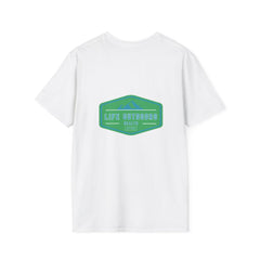Outdoor Badge T-Shirt — "Life Outdoors" Graphic Tee