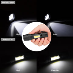 LED Waterproof Super Bright Emergency Flashlight Torch