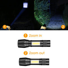 LED Waterproof Super Bright Emergency Flashlight Torch
