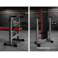Everfit Multi-Station Weight Bench Press Weights Equipment Fitness