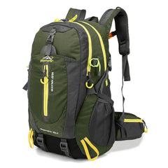 40L Water-Resistant Hiking & Camping Travel Backpack