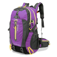 40L Water-Resistant Hiking & Camping Travel Backpack