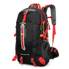 40L Water-Resistant Hiking & Camping Travel Backpack