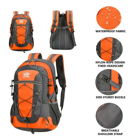 waterproof hiking backpack-Lightweight Outdoor Travel Daypack