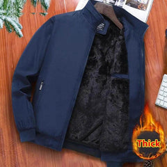 Luxury Men’s Warm Fleece Windproof Waterproof Winter Jacket