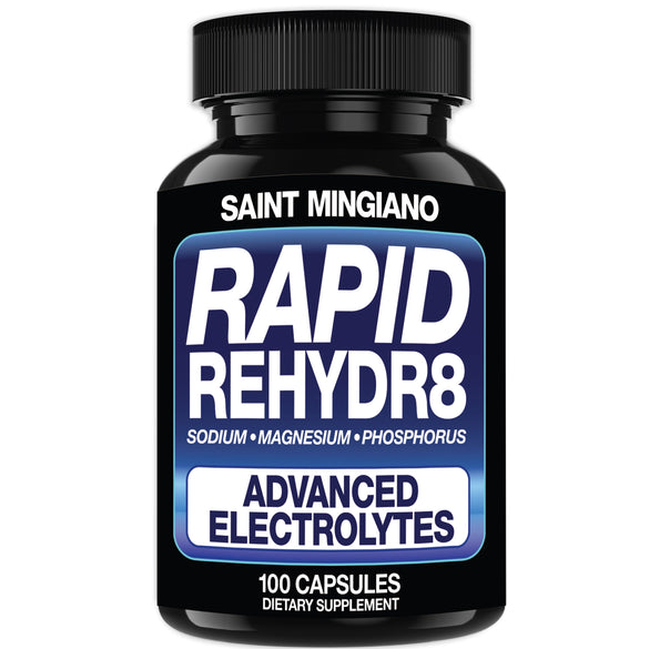 Rapid Rehydr8 Electrolyte Muscle Recovery Supplement Capsules