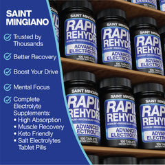 Rapid Rehydr8 Electrolyte Muscle Recovery Supplement Capsules