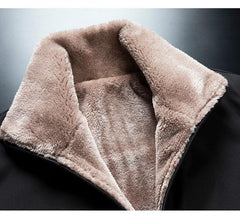 Men’s Thick Fleece Windproof Winter Outdoor Jacket